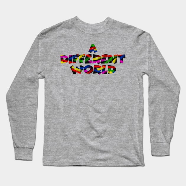 A Colorfull Different World Long Sleeve T-Shirt by Kayasa Art